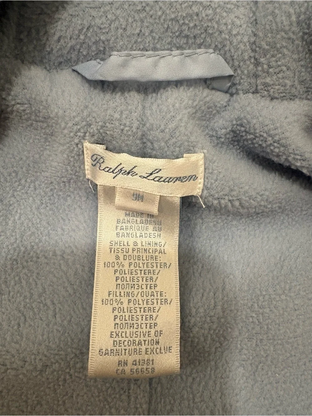Ralph Lauren Light blue winter suit